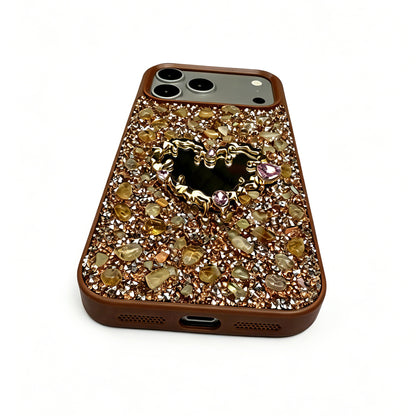 Wealth Crystal Phone Case Attract Abundance · Boost Confidence · Elevate Your Energy