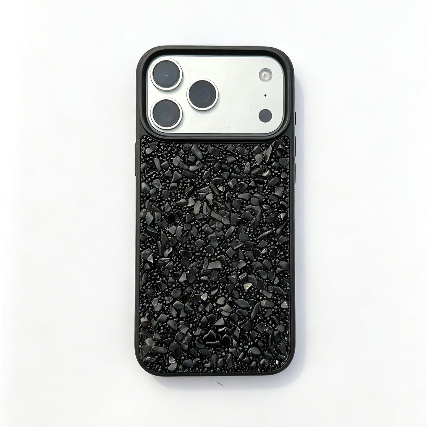 Obsidian Protection Case Handcrafted Crystal Energy Phone Case