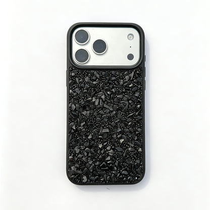 Obsidian Protection Case Handcrafted Crystal Energy Phone Case