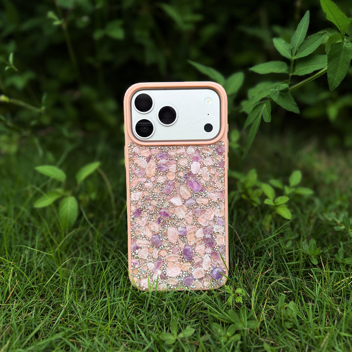 Rose Aura Harmony Crystal Phone Case