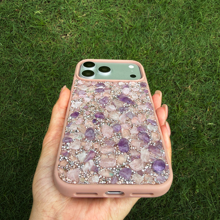 Rose Aura Harmony Crystal Phone Case