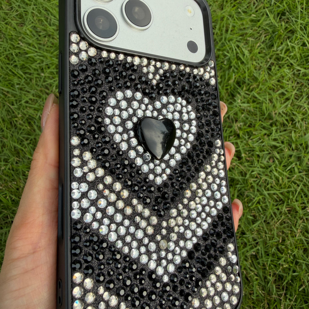 Obsidian Guardian Crystal Phone Case— A Symbol of Protection, Grounding &amp; Inner Strength