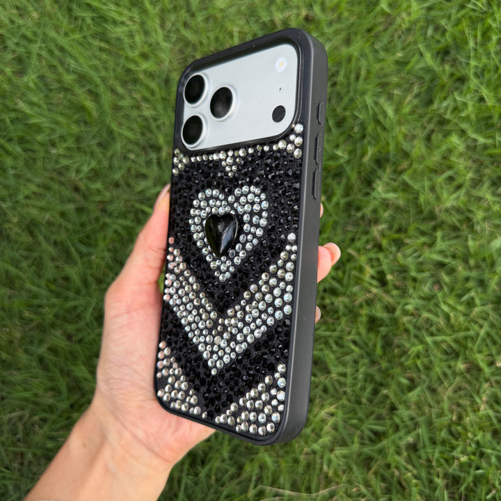 Obsidian Guardian Crystal Phone Case— A Symbol of Protection, Grounding &amp; Inner Strength