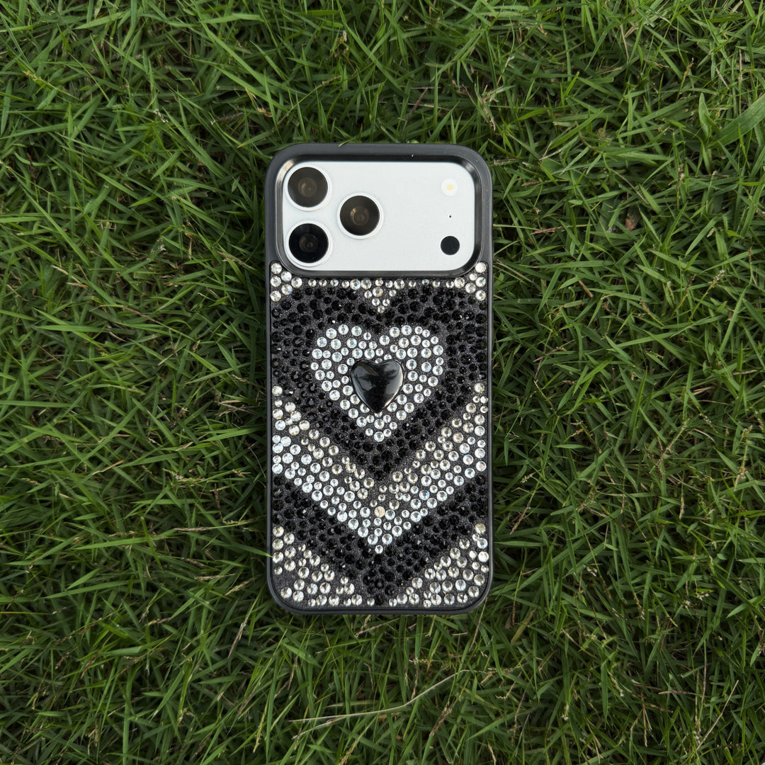 Obsidian Guardian Crystal Phone Case— A Symbol of Protection, Grounding &amp; Inner Strength