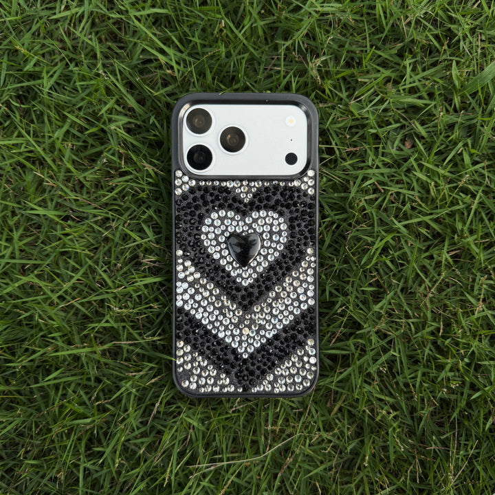 Obsidian Guardian Crystal Phone Case— A Symbol of Protection, Grounding &amp; Inner Strength