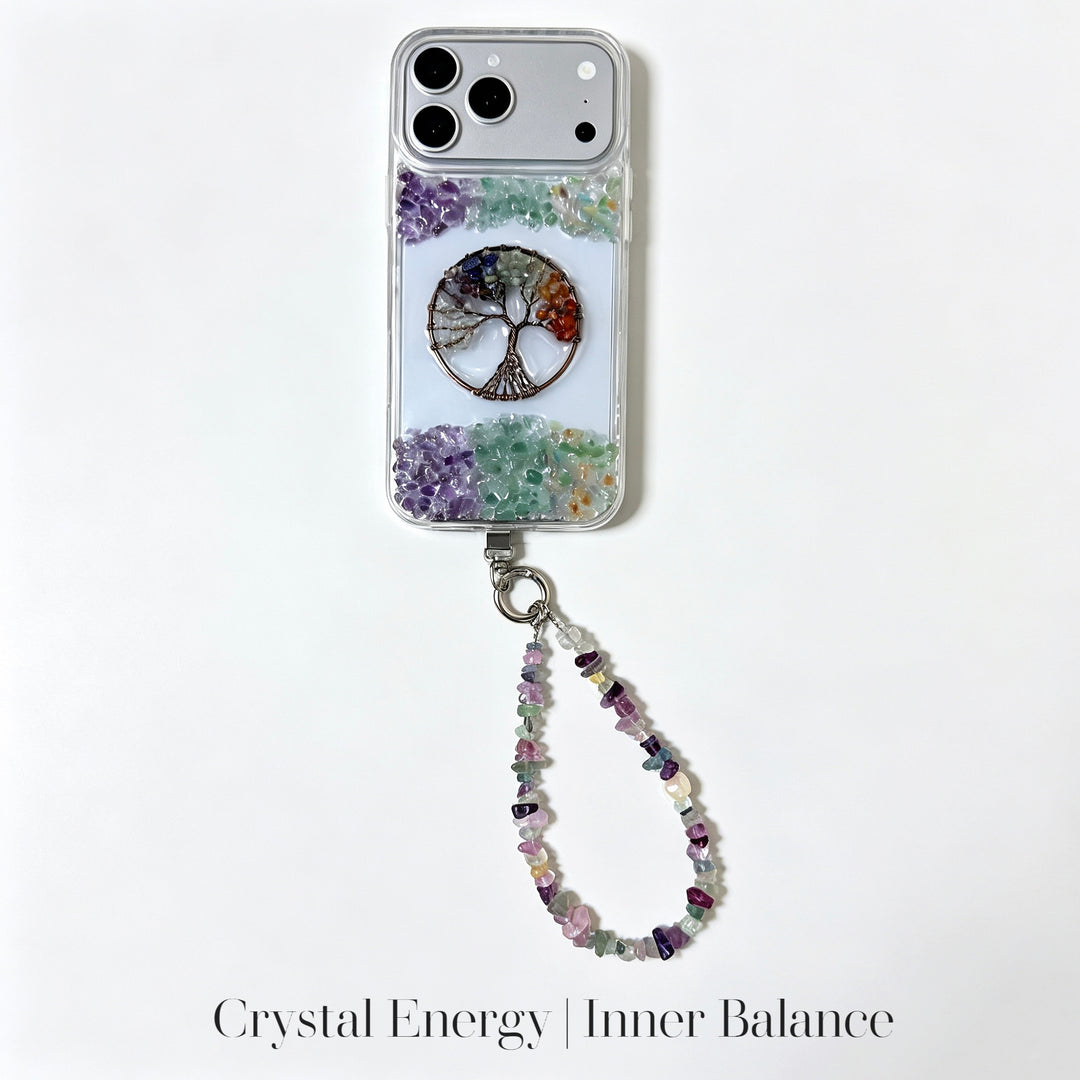 Tree Of Life Crystal Energy Phone Case— A Symbol Of Growth, Balance &amp; Connection