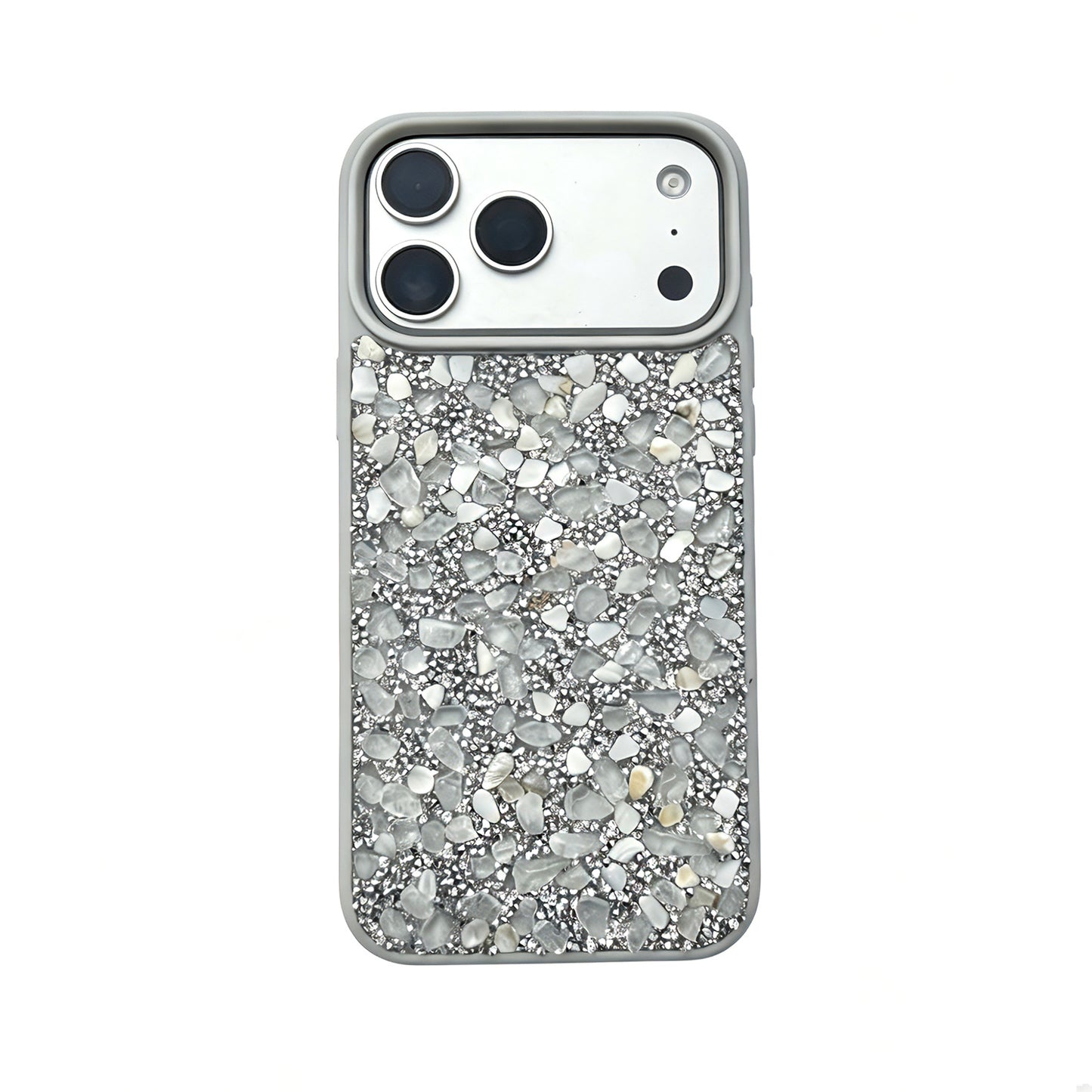 Pure Energy Cleansing Phone Case Clear Crystal Design • Reset Your Mind • Minimal & Powerful