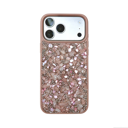 Rose Quartz Love Case Handcrafted Crystal Energy Phone Case