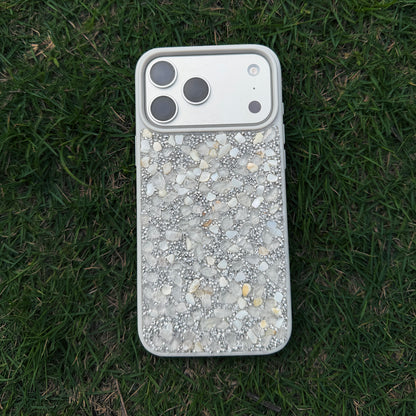 Pure Energy Cleansing Phone Case Clear Crystal Design • Reset Your Mind • Minimal & Powerful
