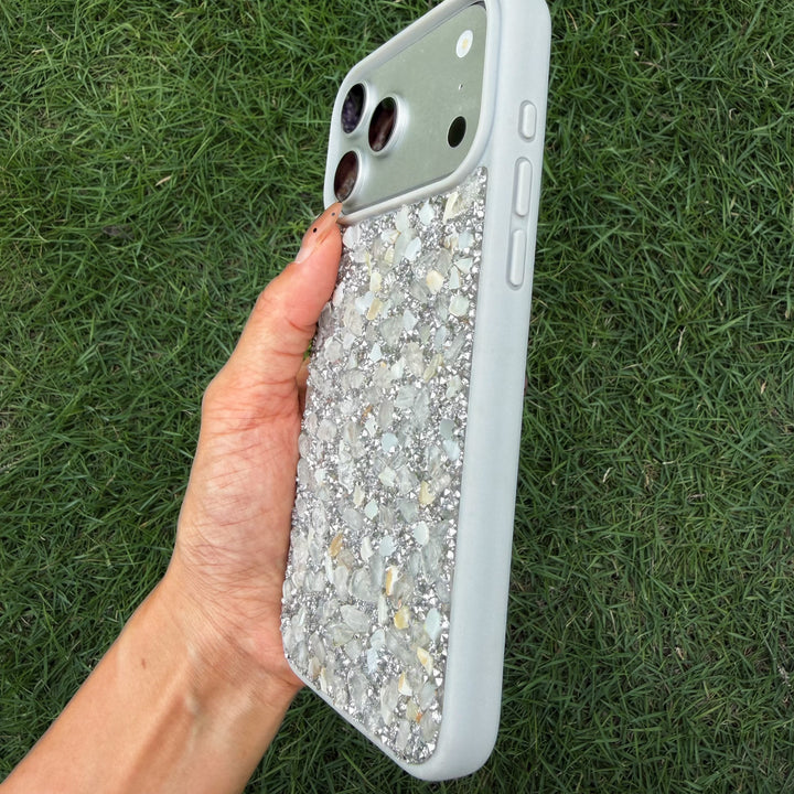 Pure Energy Cleansing Phone Case Clear Crystal Design • Reset Your Mind • Minimal &amp; Powerful