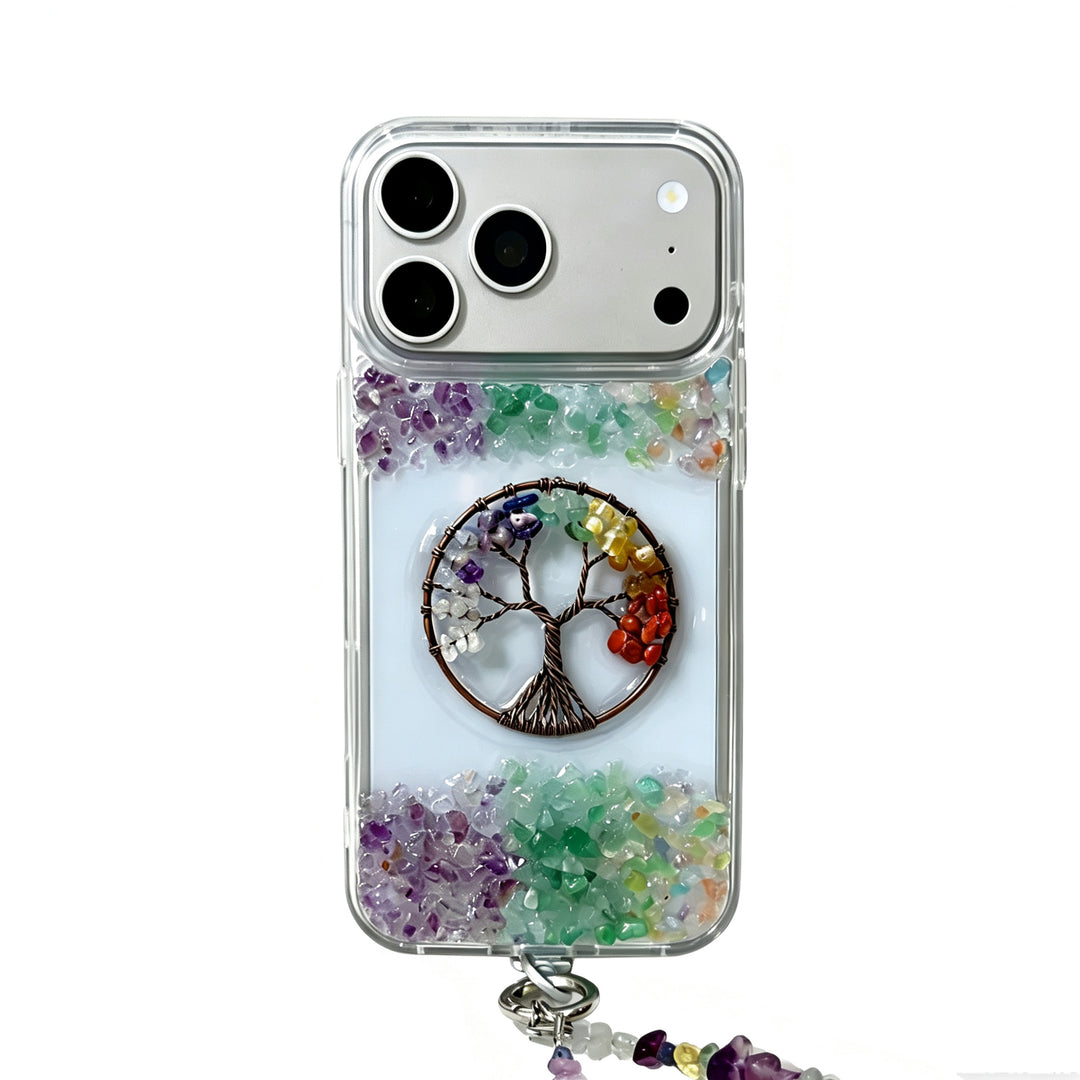 Tree Of Life Crystal Energy Phone Case— A Symbol Of Growth, Balance &amp; Connection