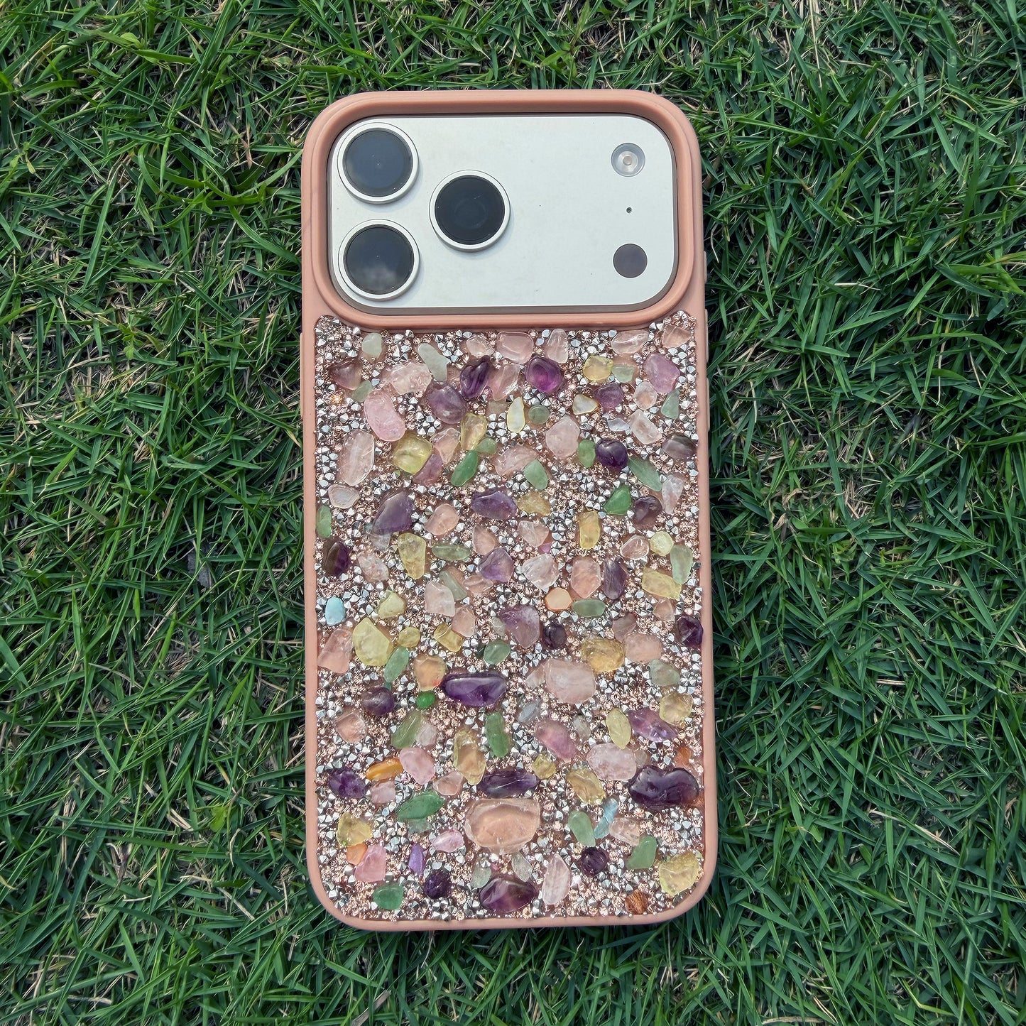 Wealth & Manifestation Energy Phone Case Attract Success • Amplify Focus • Crystal Energy Design
