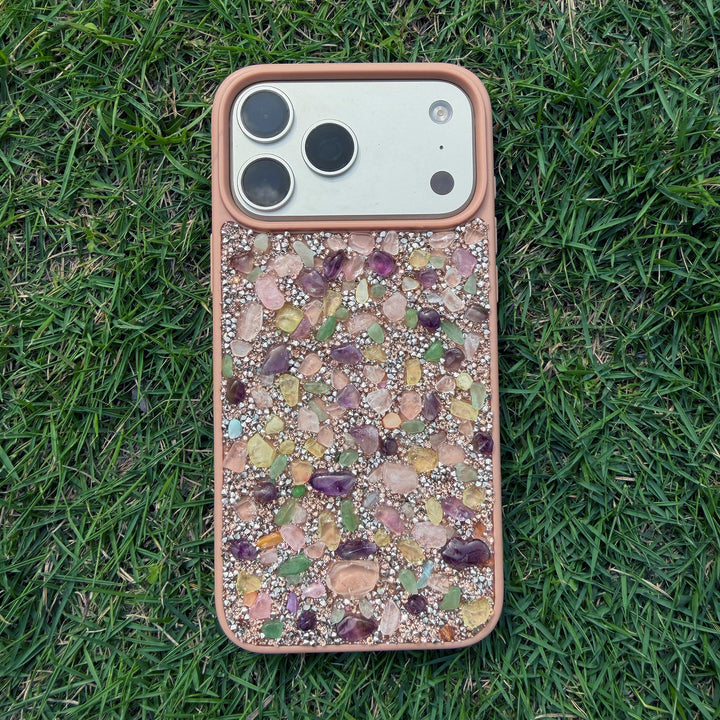 Wealth &amp; Manifestation Energy Phone Case Attract Success • Amplify Focus • Crystal Energy Design