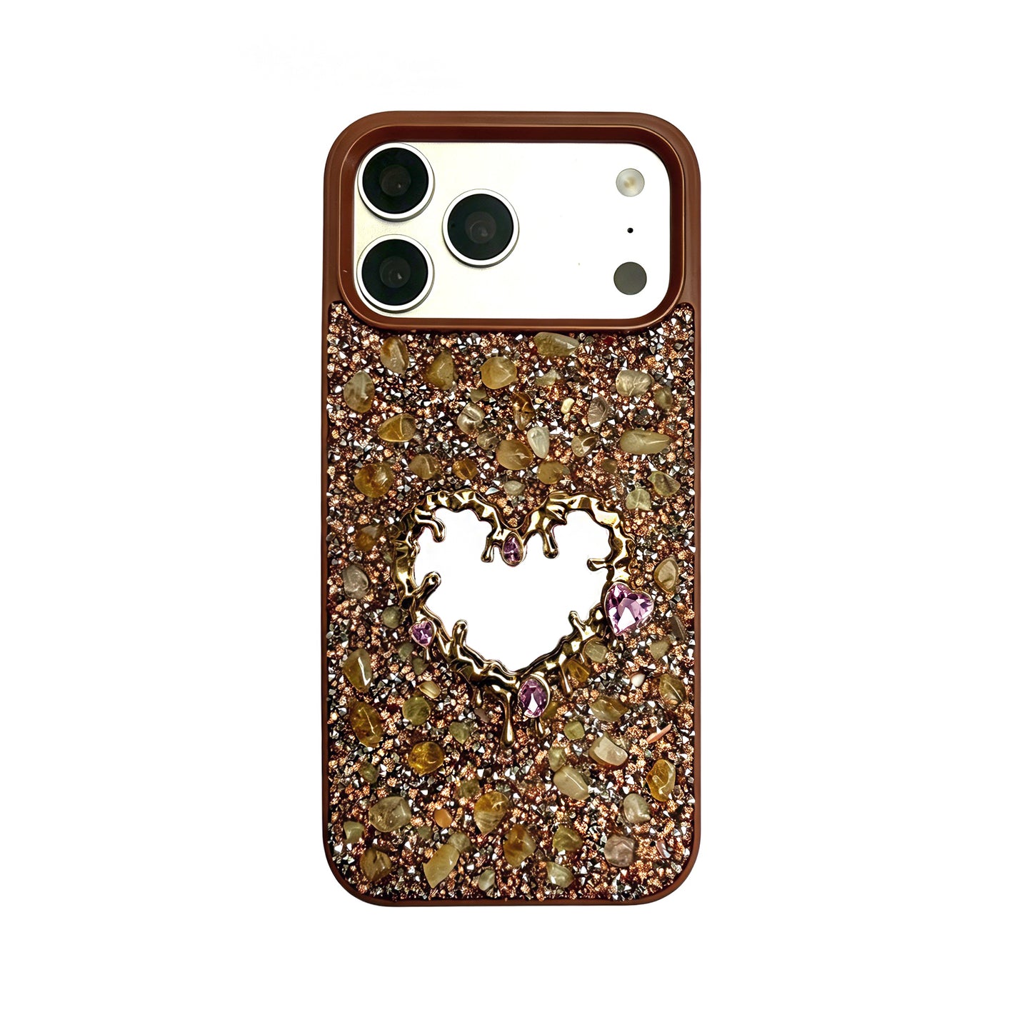 Wealth Crystal Phone Case Attract Abundance · Boost Confidence · Elevate Your Energy