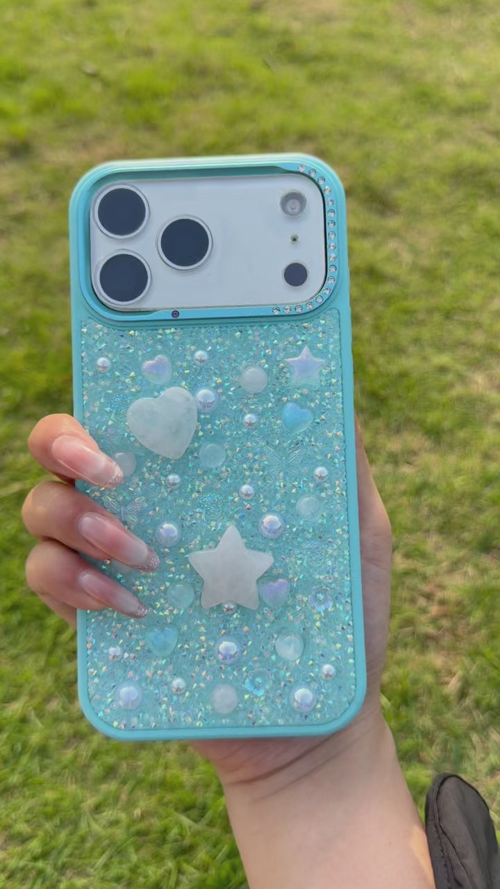Clarity &amp; Calm Energy Phone Case Clear Quartz × Rose Quartz • Balance Your Mind &amp; Heart
