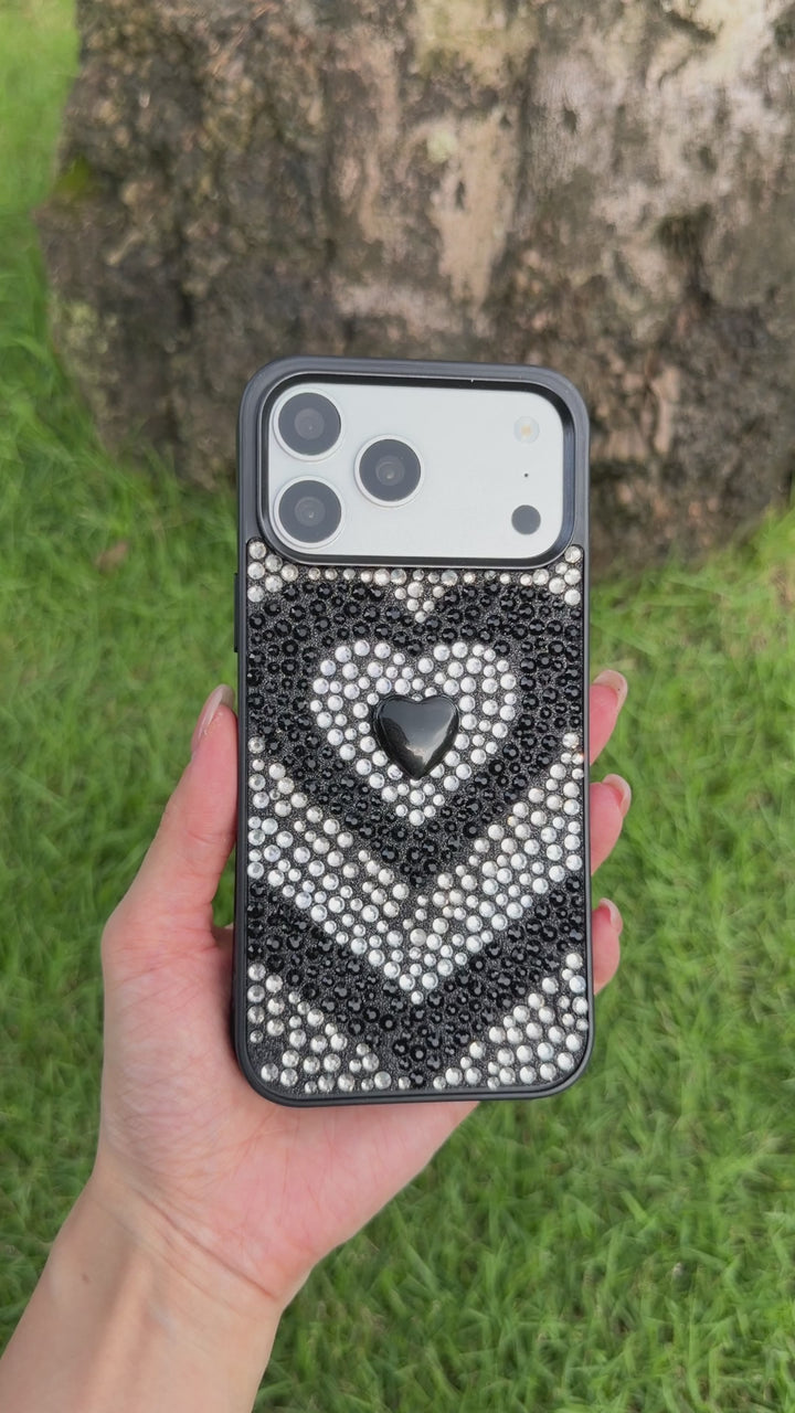 Obsidian Guardian Crystal Phone Case— A Symbol of Protection, Grounding &amp; Inner Strength